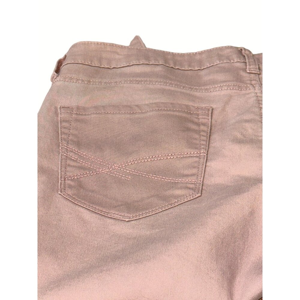 Aeropostale Sz 12 Pink High Waisted Jegging Skinny Stretch Denim Pants City Chic - Picture 12 of 12